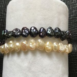 SALE!   Freshwater pearl bracelets